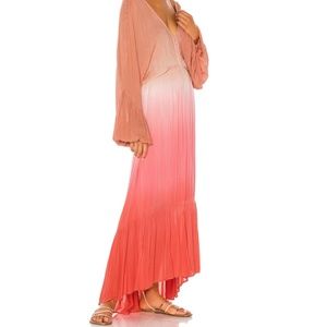 Pink ombre flowy dress from Revolve
